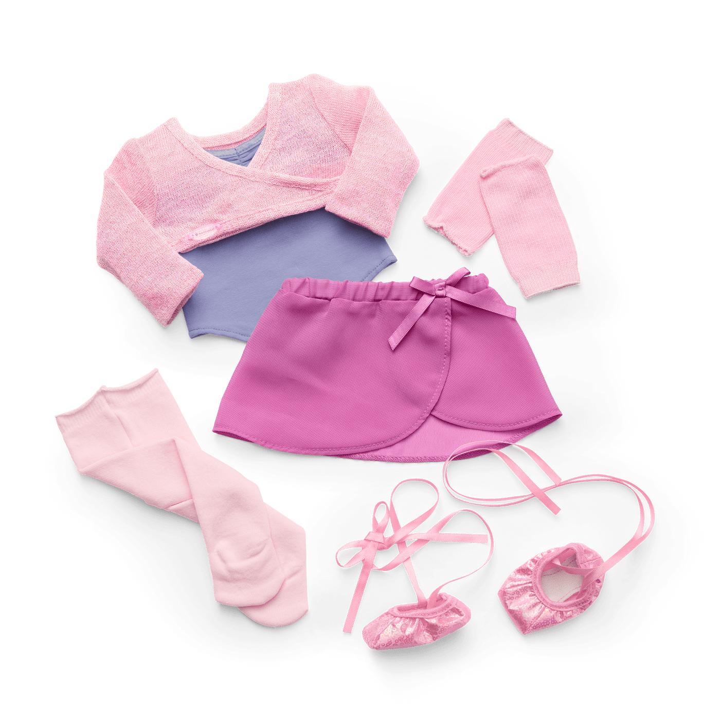 Plié Away Ballet Practice Outfit for 18-inch Dolls L9