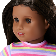 Long Hair Looks™ by Truly Me™ 18-inch Doll #135 & hair accessories K8