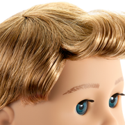Truly Me™ 18-inch Doll #104 with straight caramel hair W5