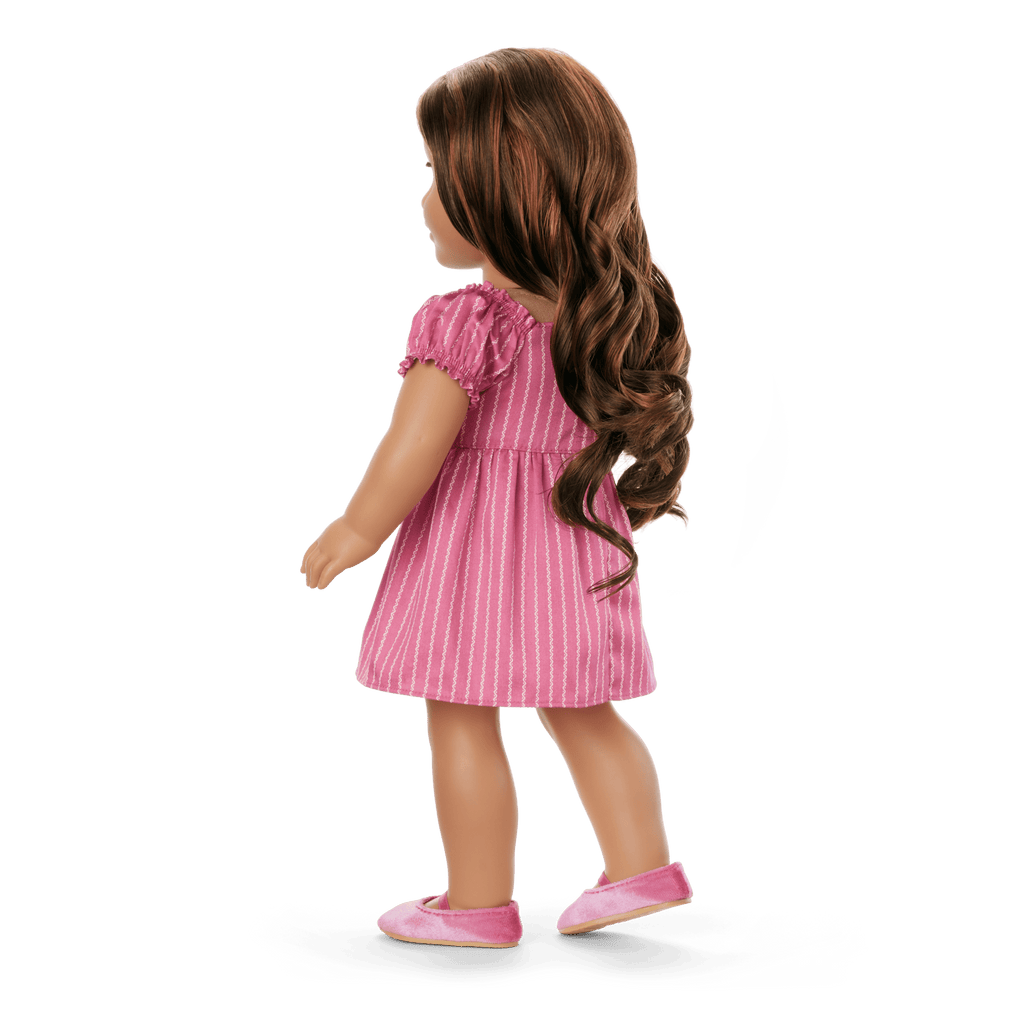 American Girl® x Hill House Home Athena Nap Dress for 18-inch Dolls (Addy™ Print) R4