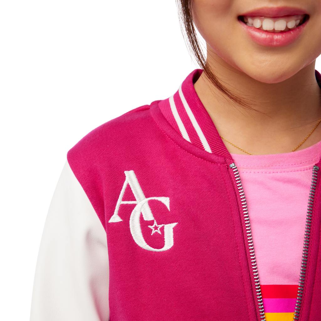 AG™ Star Squad Varsity Jacket for Girls U3