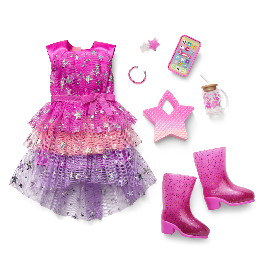 AG Sisters™ Glitz & Glam Fashion Set R0