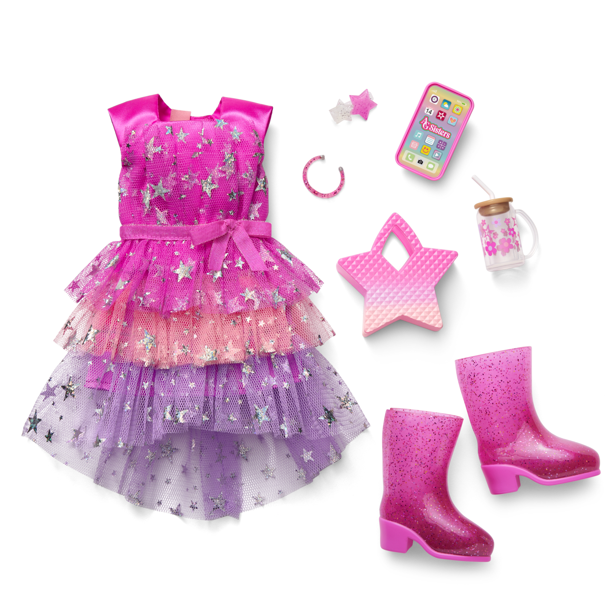 AG Sisters™ Glitz & Glam Fashion Set R0