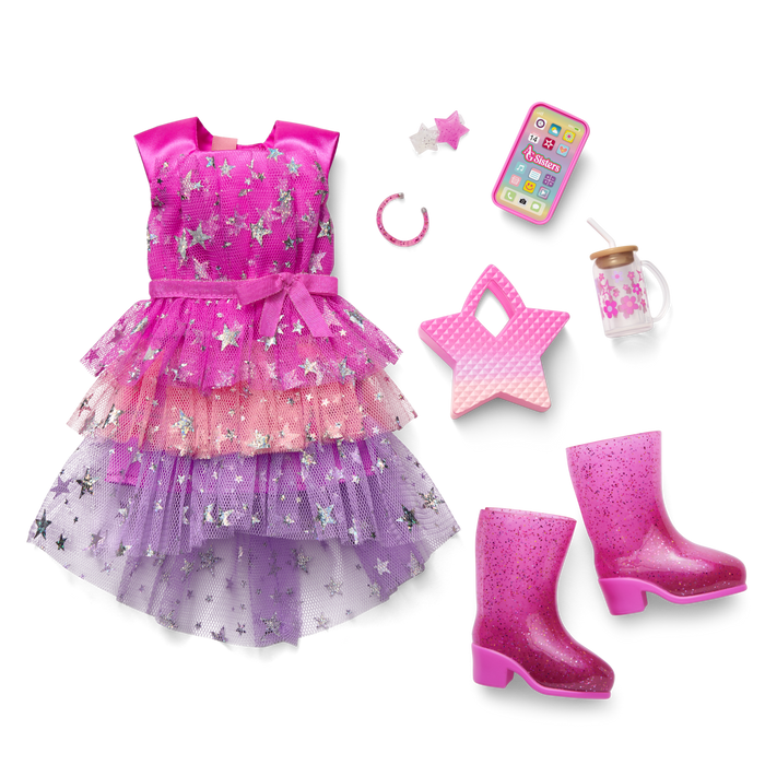 AG Sisters™ Glitz & Glam Fashion Set R0