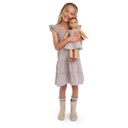 American Girl® x Hill House Home Tiny Ellie Nap Dress for Girls (Samantha™ Print) W0