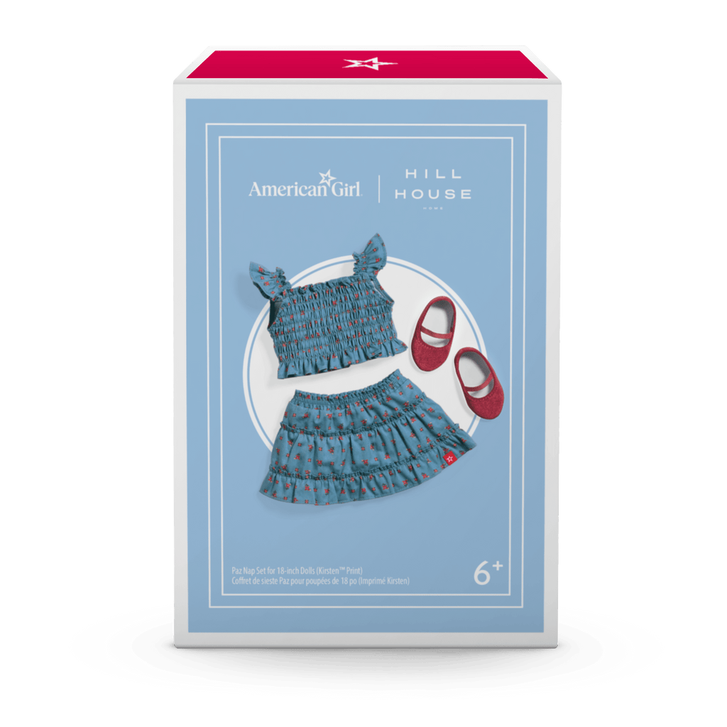 American Girl® x Hill House Home Paz Nap Set for 18-inch Dolls (Kirsten™ Print) R4