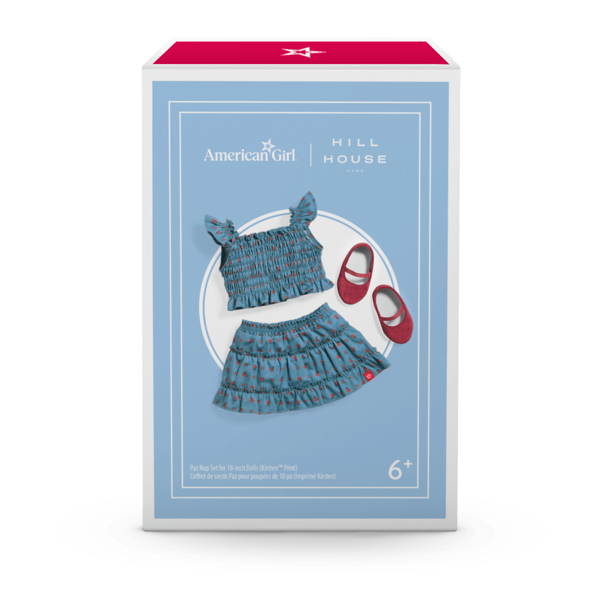 American Girl® x Hill House Home Paz Nap Set for 18-inch Dolls (Kirsten™ Print) R4