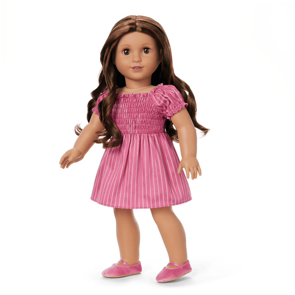 American Girl® x Hill House Home Athena Nap Dress for 18-inch Dolls (Addy™ Print) R4