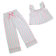 Raquel's™ Coastal Stripes Pajamas for Girls (Girl of the Year™ 2026) C1