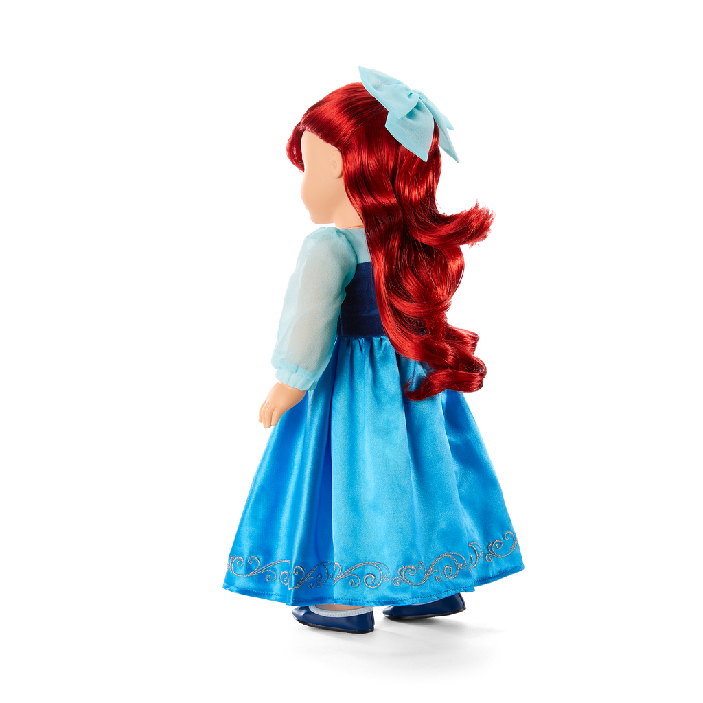 American Girl® Disney Princess Ariel Day Dress, Flounder & Accessories for 18-inch Dolls E5