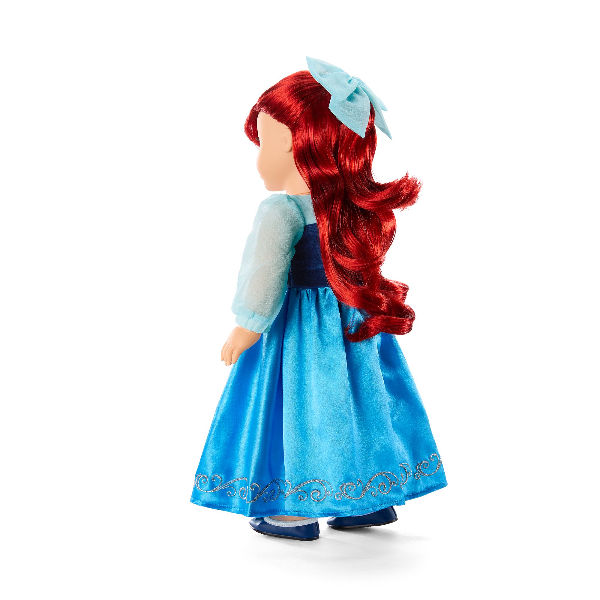 American Girl® Disney Princess Ariel Day Dress, Flounder & Accessories for 18-inch Dolls E5