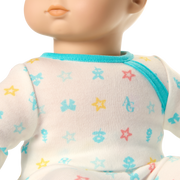 Bitty Baby® Doll #3 with blonde hair in Pastel Blue Y2