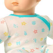 Bitty Baby® Doll #6 with red hair in Pastel Blue W3