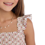 American Girl® x Hill House Home Tiny Ellie Nap Dress for Girls (Felicity™ Print) X3