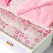All Set for Sleepovers Canopy Bed for 18-inch Dolls D4