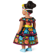 Día de Muertos Celebration Outfit for 18-inch Dolls L6
