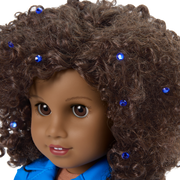 September Sapphire Sparkle Outfit for 18-inch Dolls G1
