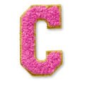 AG™ Letter C Stick-On Patch S4