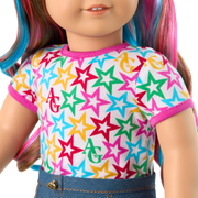 Truly Me™ 18-inch Doll #101 with wavy caramel hair V1