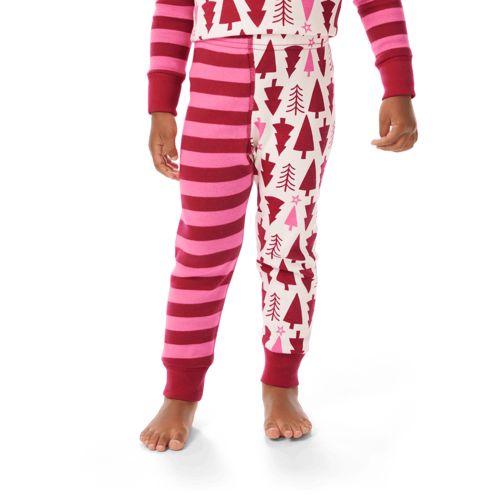 American Girl® x Hanna Andersson Holiday Treetops Pajamas for Little Girls & Girls V4