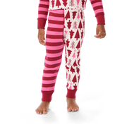 American Girl® x Hanna Andersson Holiday Treetops Pajamas for Little Girls & Girls V4