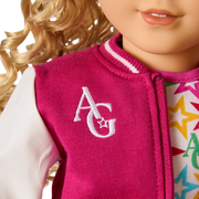 Truly Me™ 18-inch Doll #115 with curly blonde hair J2