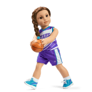Star Player Basketball Outfit for 18-inch Dolls Z6