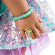 Shimmering Sea Turtle Backpack & Accessory Set for 18-inch Dolls Z2