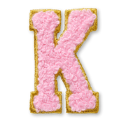 AG™ Letter K Stick-On Patch Z6
