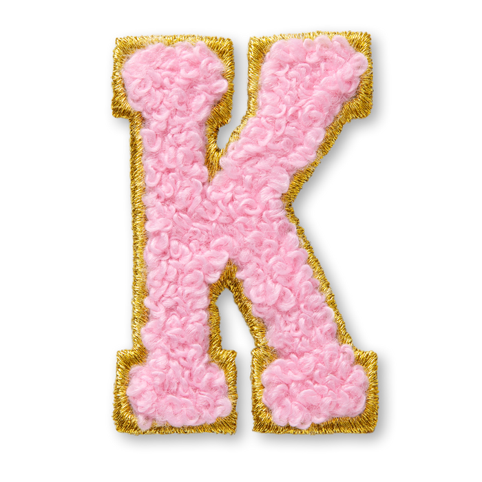 AG™ Letter K Stick-On Patch Z6