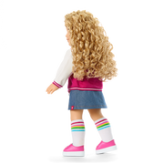 Truly Me™ 18-inch Doll #115 with curly blonde hair J2