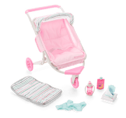 Little Bitty Baby™ Double Stroller Set for 7.75-inch Dolls A5