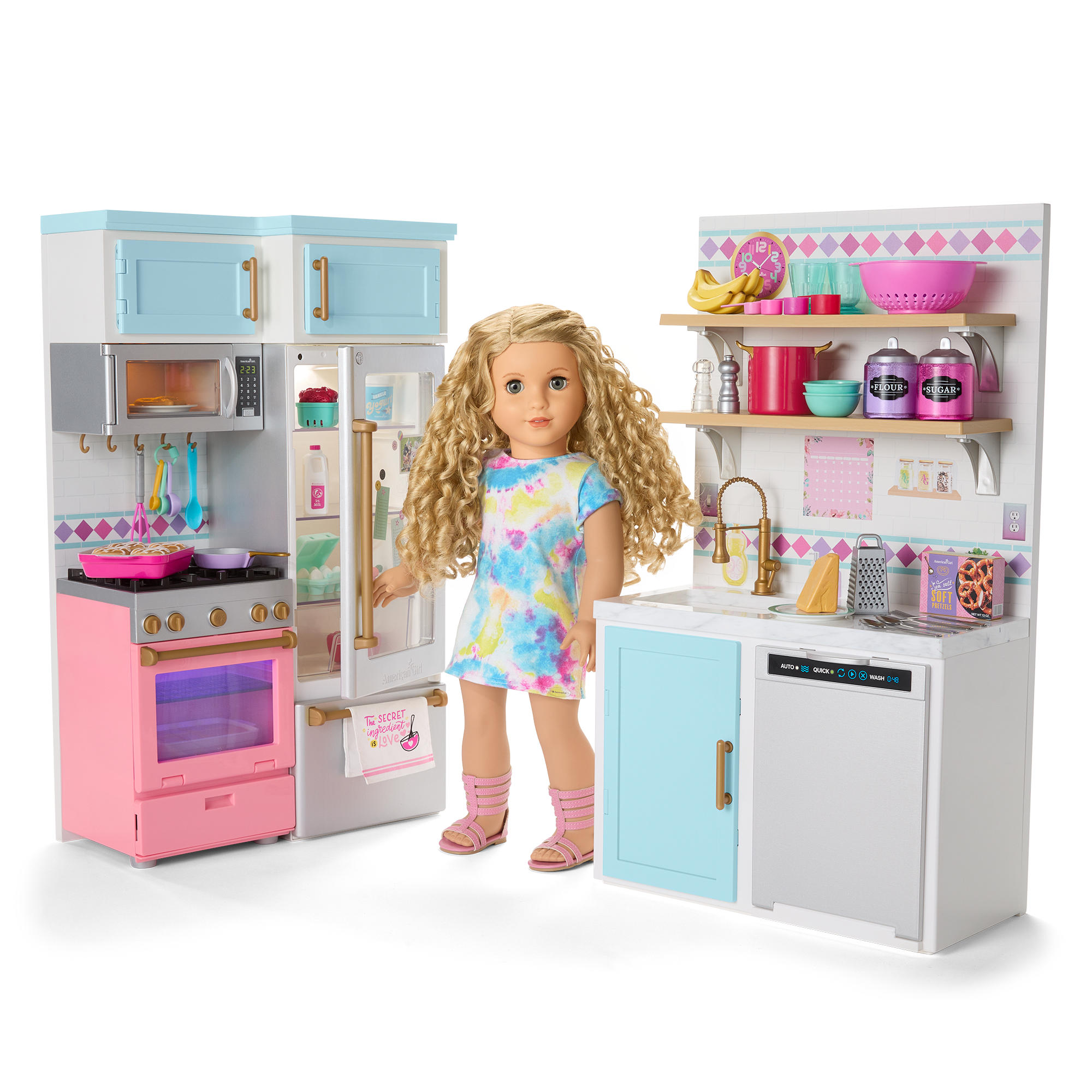 American Girl® Gourmet Kitchen for 18-inch Dolls D7