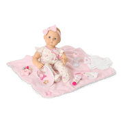 Bitty Baby® Doll #3 with blonde hair Care & Play Set U3