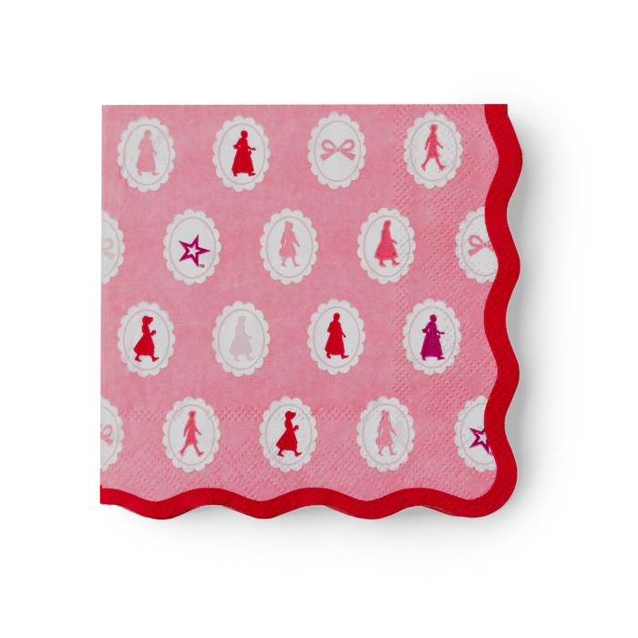 American Girl™ x Bonjour Fête Classic Characters Small Napkins (Set of 20) Q3