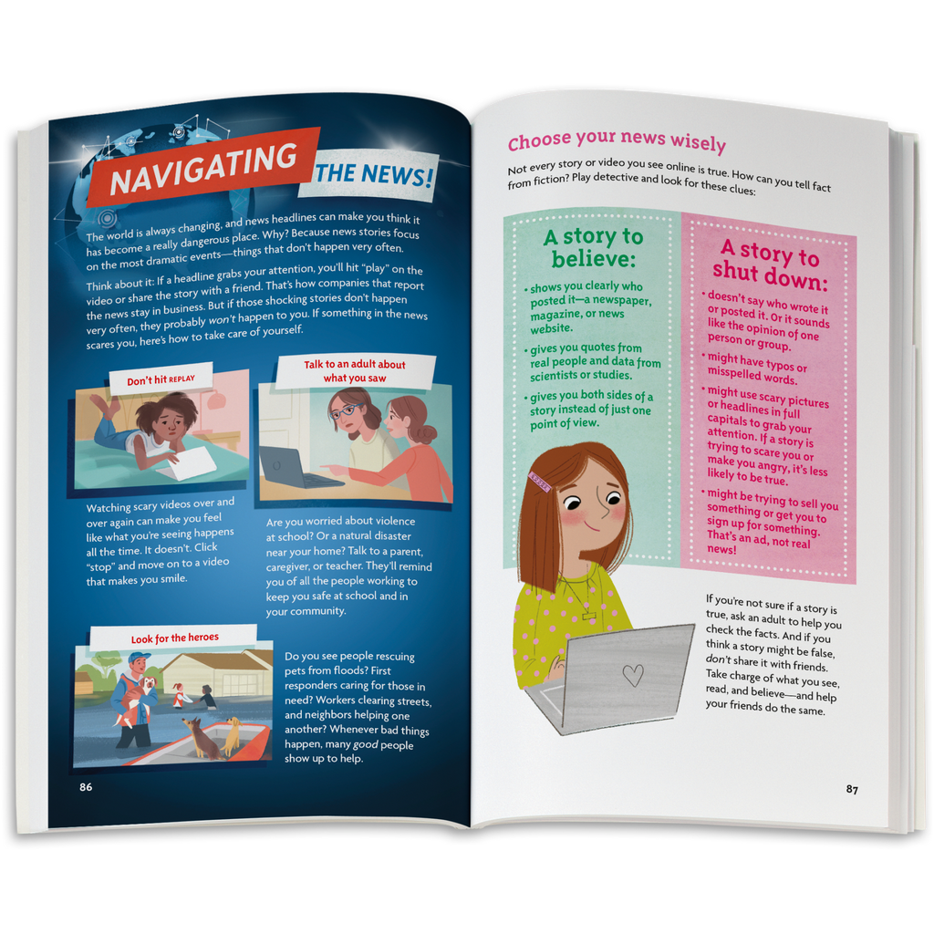 A Smart Girl’s Guide: Caring for Herself Book D9