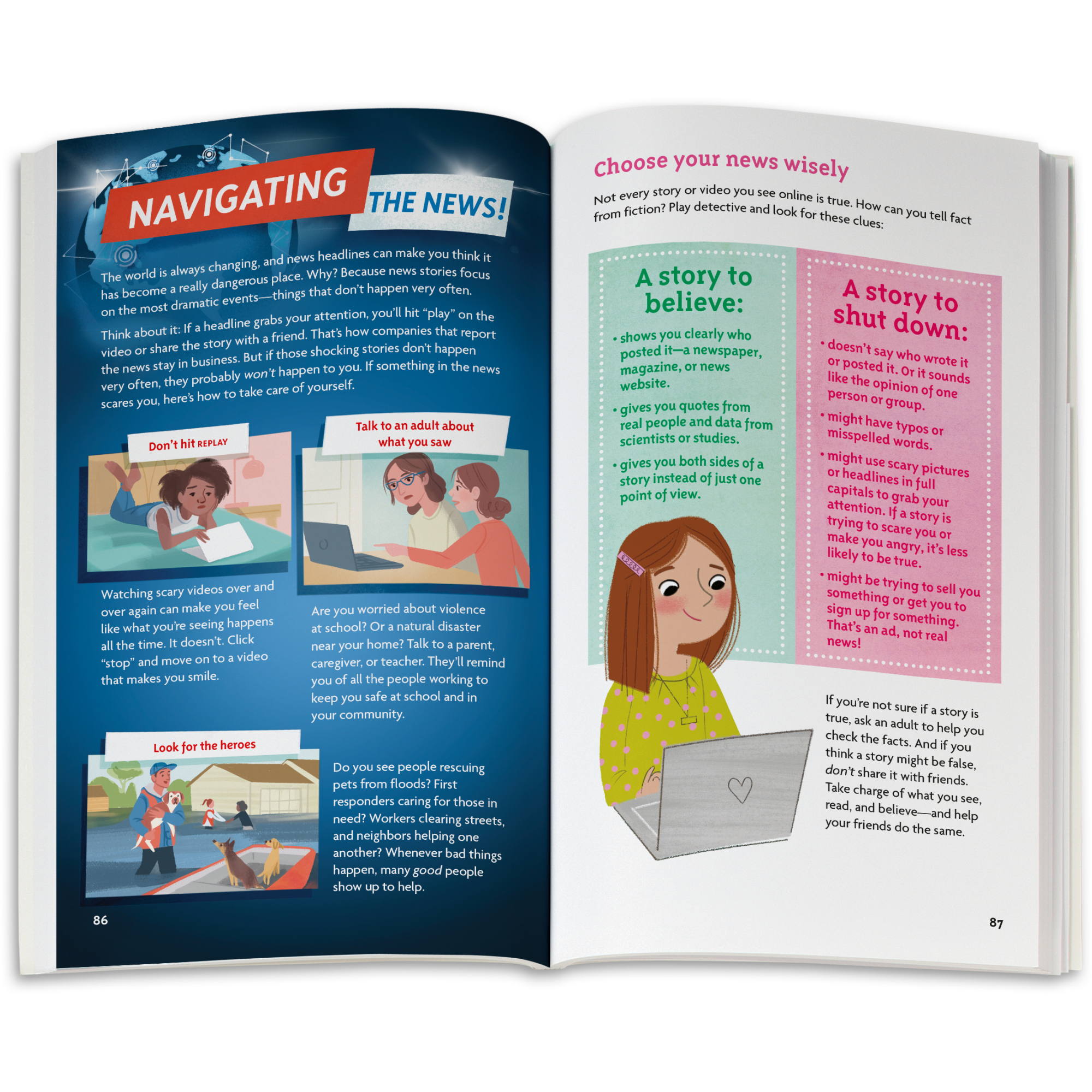 A Smart Girl’s Guide: Caring for Herself Book D9