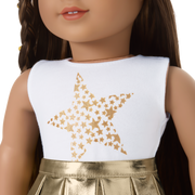 November Topaz Pizzazz Outfit for 18-inch Dolls W4