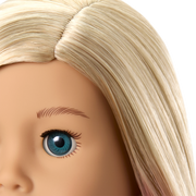 Truly Me™ 18-inch Doll #100 with straight layered blonde hair B3