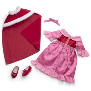 Disney Princess Belle Winter Dress & Cape Outfit for 18-inch Dolls by American Girl® B6