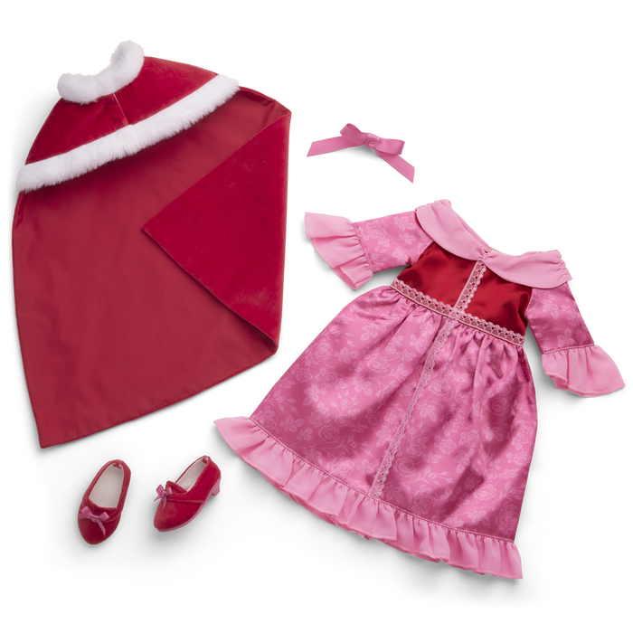 Disney Princess Belle Winter Dress & Cape Outfit for 18-inch Dolls by American Girl® U1