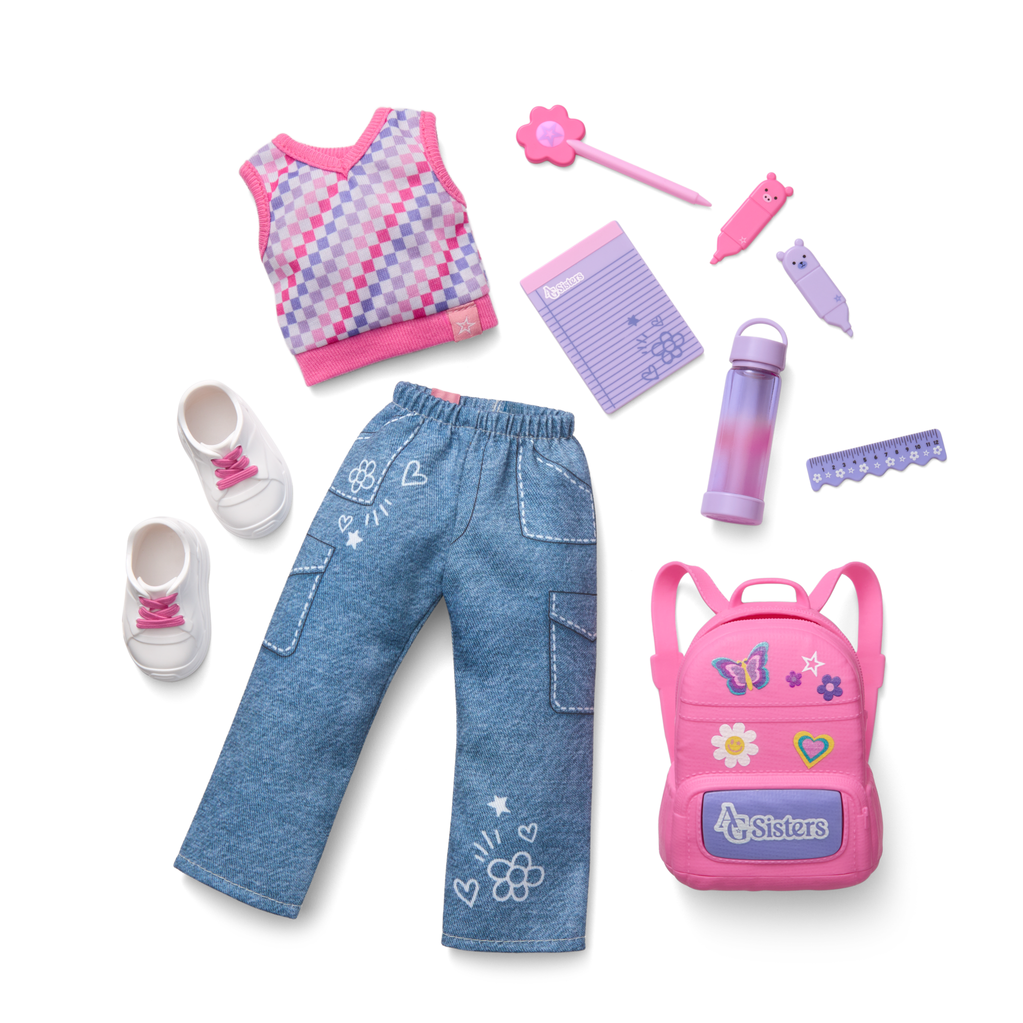 AG Sisters™ School Style Fashion Set E6