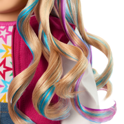 Truly Me™ 18-inch Doll #110 with wavy blonde hair C7