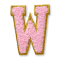 AG™ Letter W Stick-On Patch W0