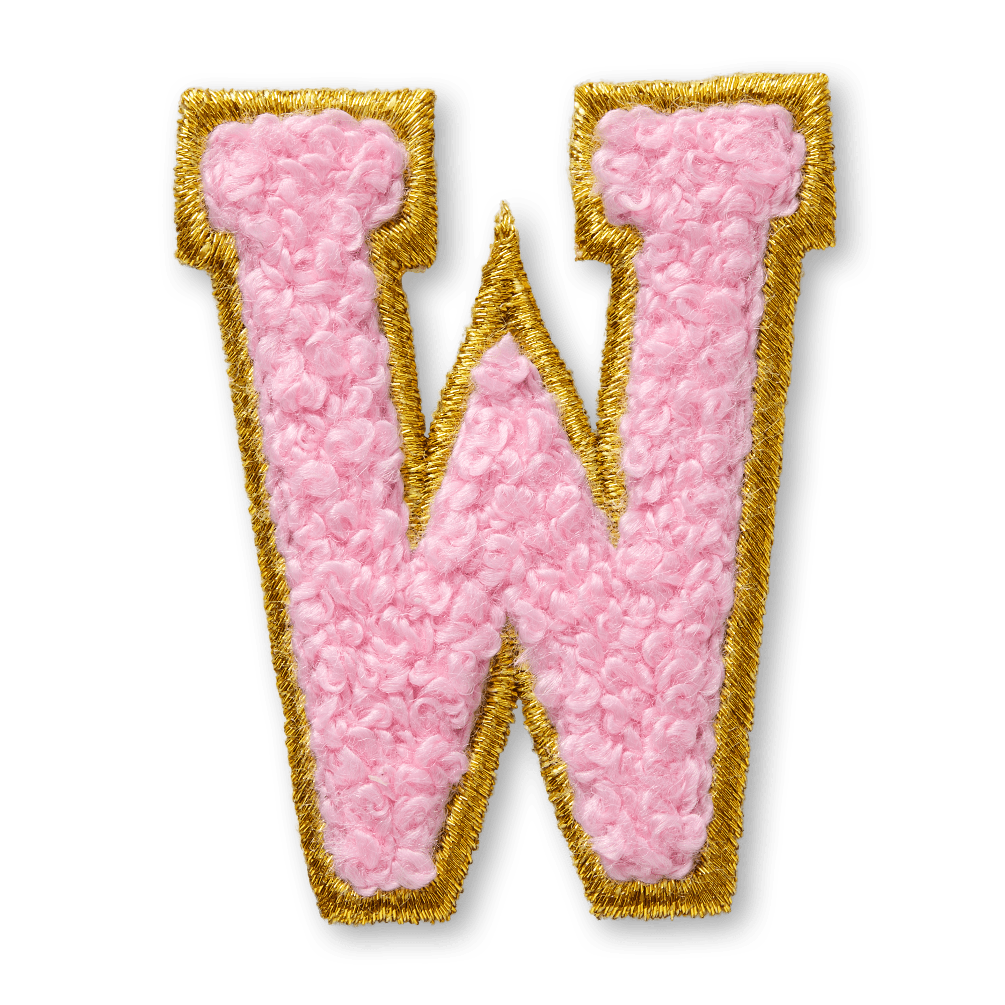 AG™ Letter W Stick-On Patch W0