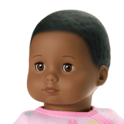Bitty Baby® Doll #1 with black hair in Pastel Pink Y6