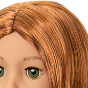 Truly Me™ 18-inch Doll #103 with wavy red hair J3