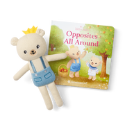 Bitty’s™ Bear Friend & Opposites All Around Board Book F9