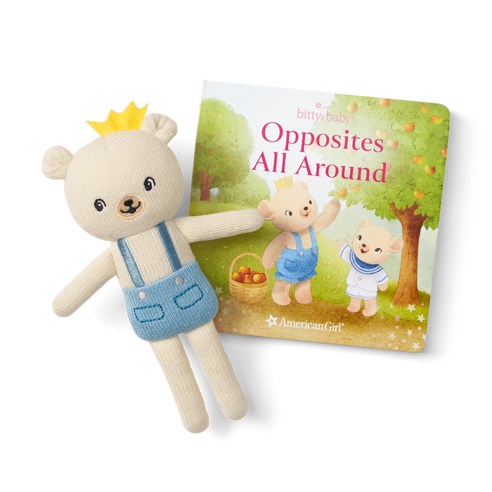 Bitty’s™ Bear Friend & Opposites All Around Board Book F9