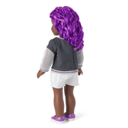 Truly Me™ 18-inch Doll #91 with curly purple hair K9